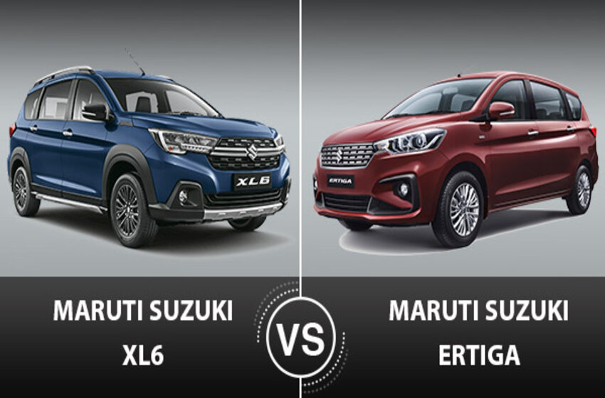  Maruti Ertiga vs Maruti XL6: Which Is The Best Option?