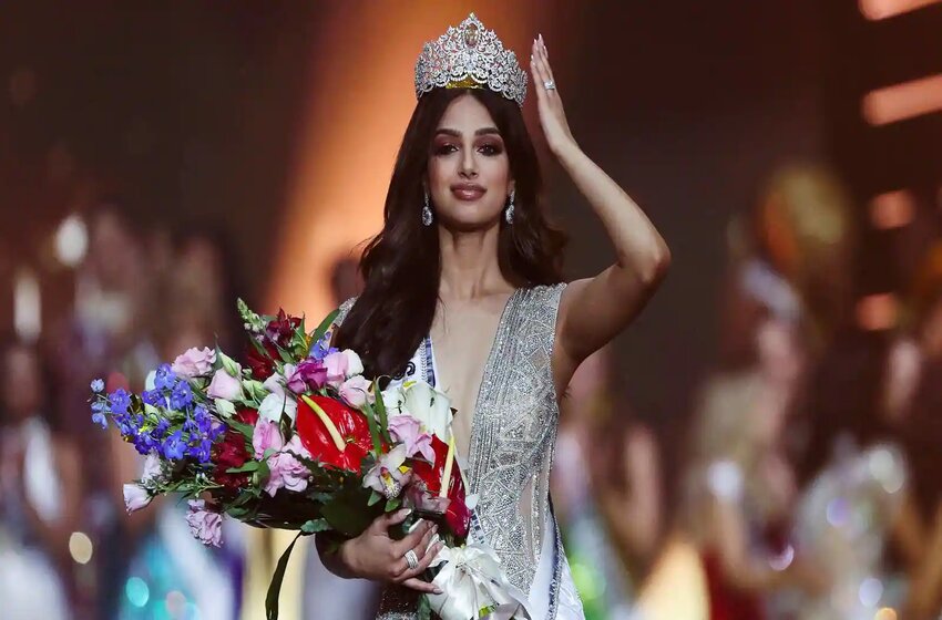  Harnaaz Sandhu Becomes New Miss Universe 2021, Making Indians Proud