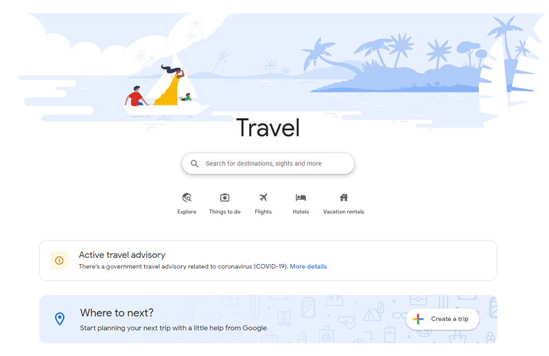 google-travel